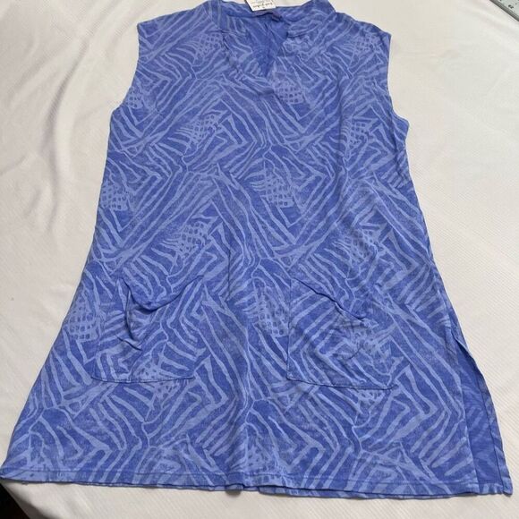 fresh produce Tops - NWT Fresh Produce Peri Blue Tunic Top Size XS/S New